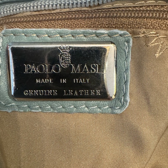 Paolo Masi Tweed and Leather Bag - Picture 2 of 13